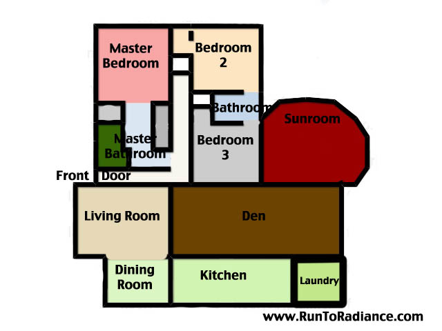 Floor Plan Before and After