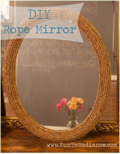 DIY Rope Mirror - Run To Radiance