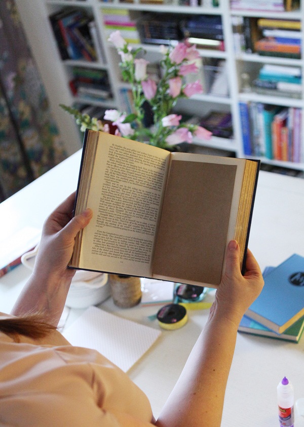 Upcycling Old Books Into Custom DIY Journals