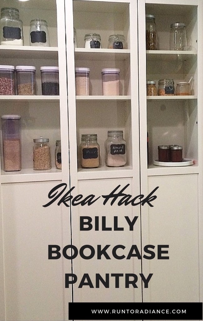 Easy Diy Freestanding Pantry With Doors From A Billy Bookcase