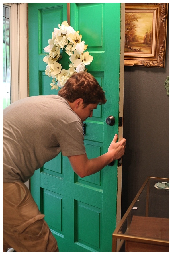 how to paint a front door- click through for info & instructions
