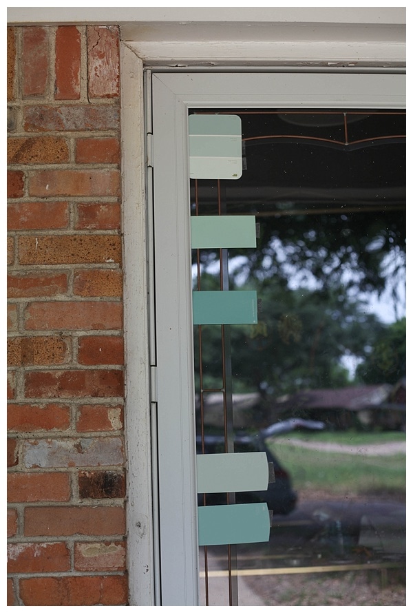 how to pick a front door paint color- click through for info & instructions