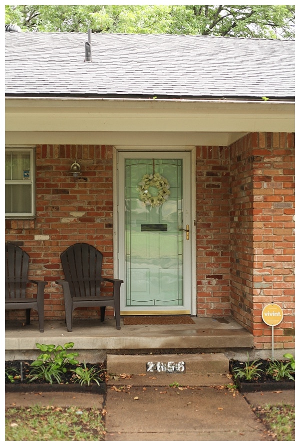 mint front door- click through for info & instructions
