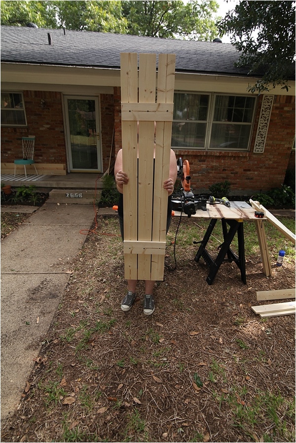 Build Your Own Shutters with Thompson’s WaterSeal + a Giveaway