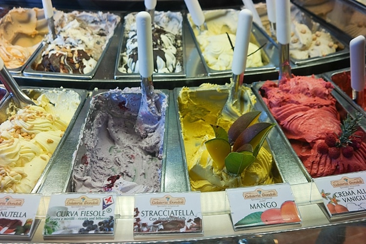 Gelateria Dondoli / world's best gelato / What to do for one day in Tuscany / San Gimignano / Tuscany, Italy