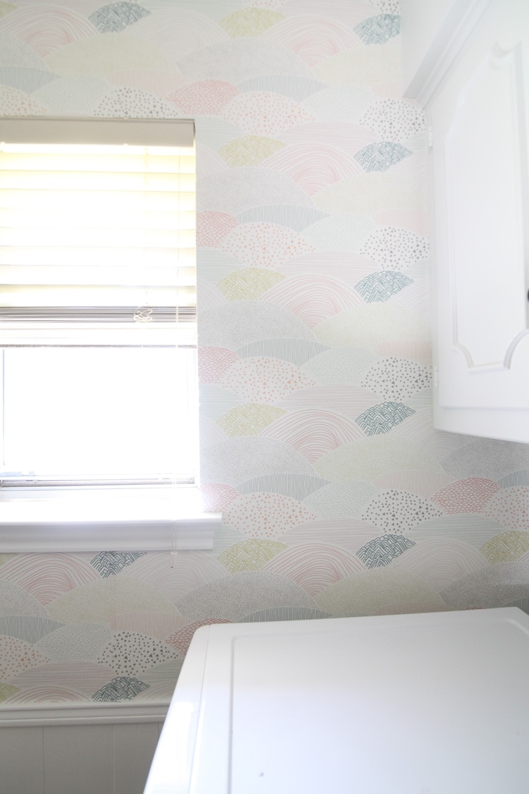 Removable wallpaper - an easy and fast way to add tons of character with no commitment! Perfect renters decoration too.