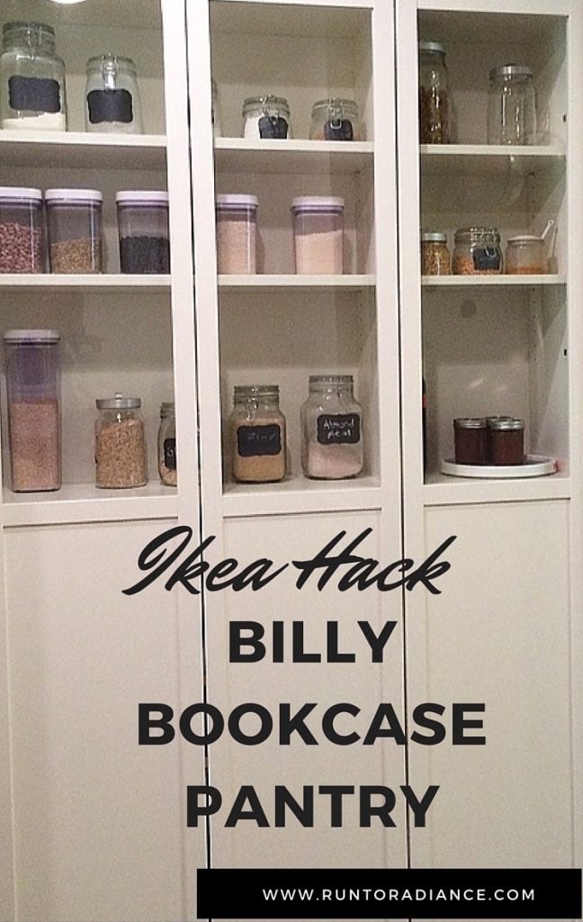 This Ikea hack is awesome! I definitely want to make an ikea pantry with billy bookcases now!