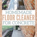 homemade floor cleaner for concrete