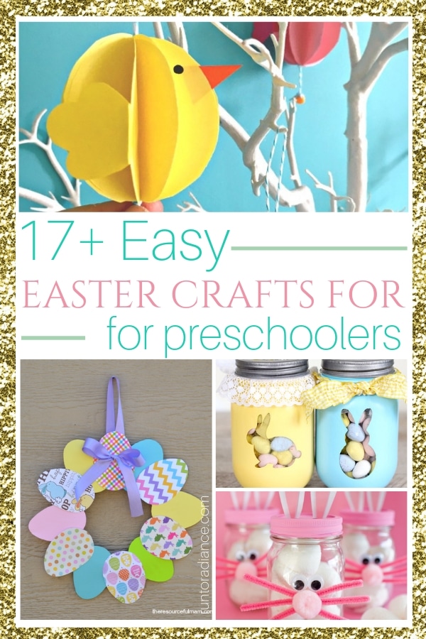 Cute easter crafts for preschoolers