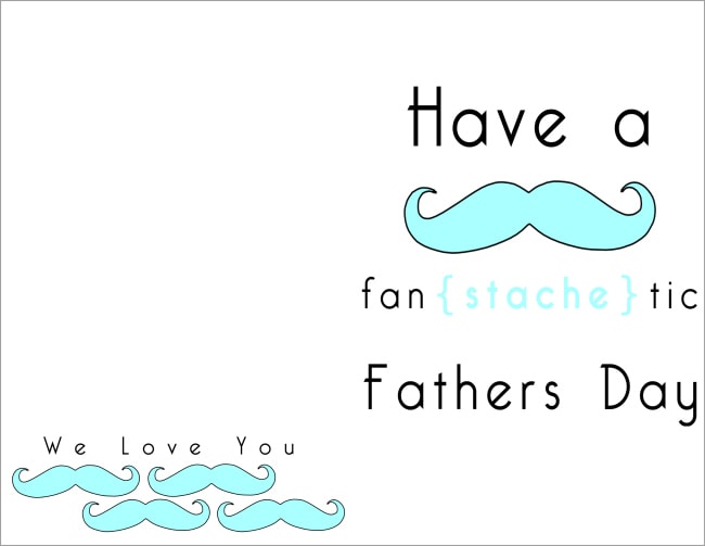 Free} Printable Father's Day Cards To Give To Your Dad This Year You Can  Make At Home - Run To Radiance