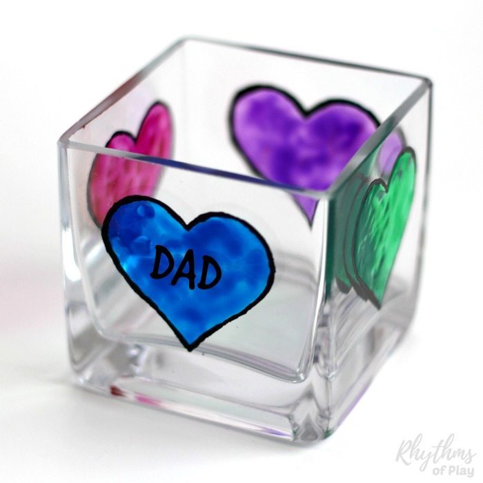 handpainted craft for fathers day
