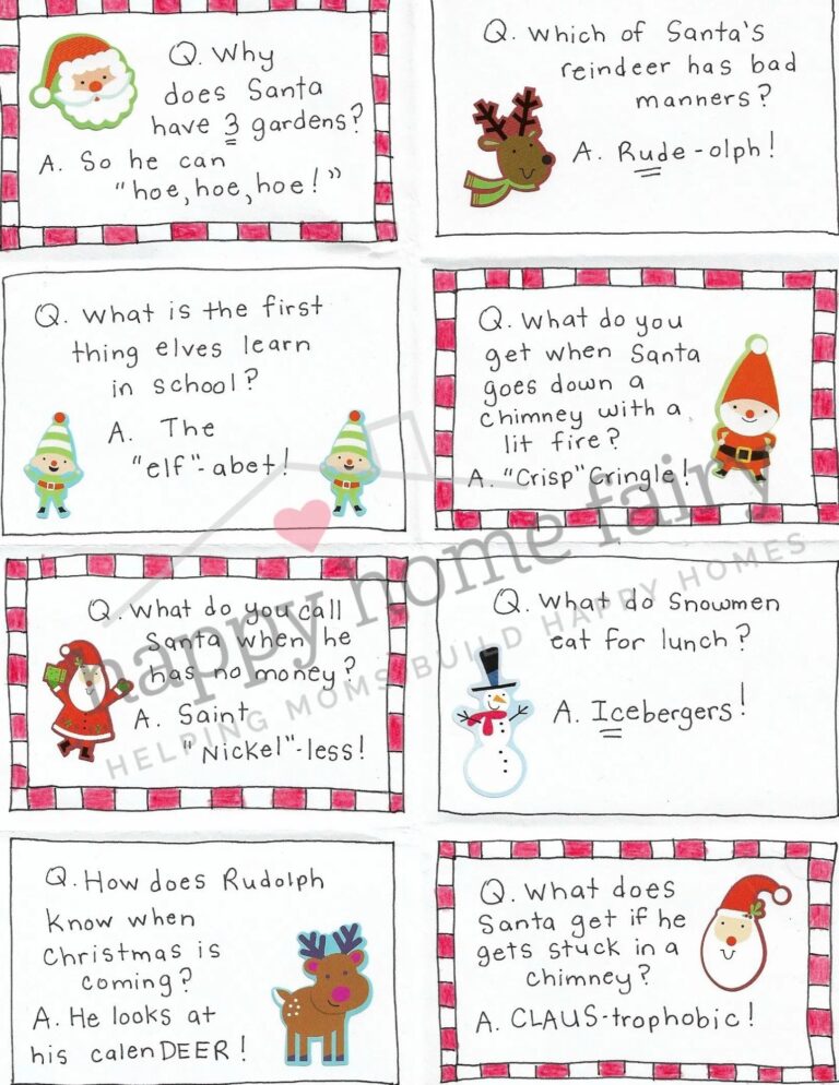 joke cards for the holidays
