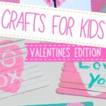 Crafts for kids - valentines edition pin