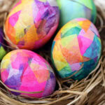 paper mache egg design