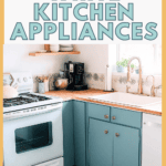 trending: white kitchen appliances pin