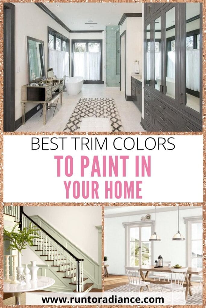 The Best Trim Colors To Paint In Your Home Run Radiance - Should Trim Color Be Lighter Or Darker Than Walls