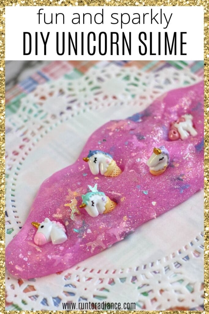 Easy Unicorn Slime Recipe - Craft Play Learn