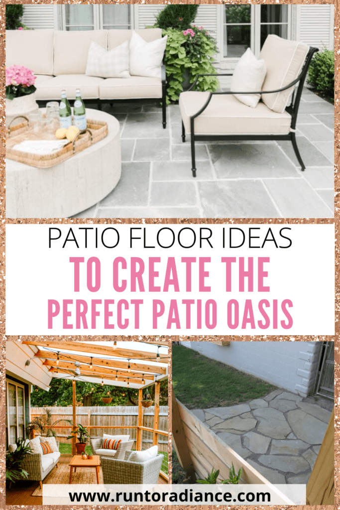 Patio Floor Ideas For Spring And Summer, Do It Yourself Patio Flooring Ideas