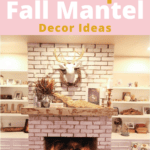 Charming & Simple Fall Mantel Decor Ideas pin