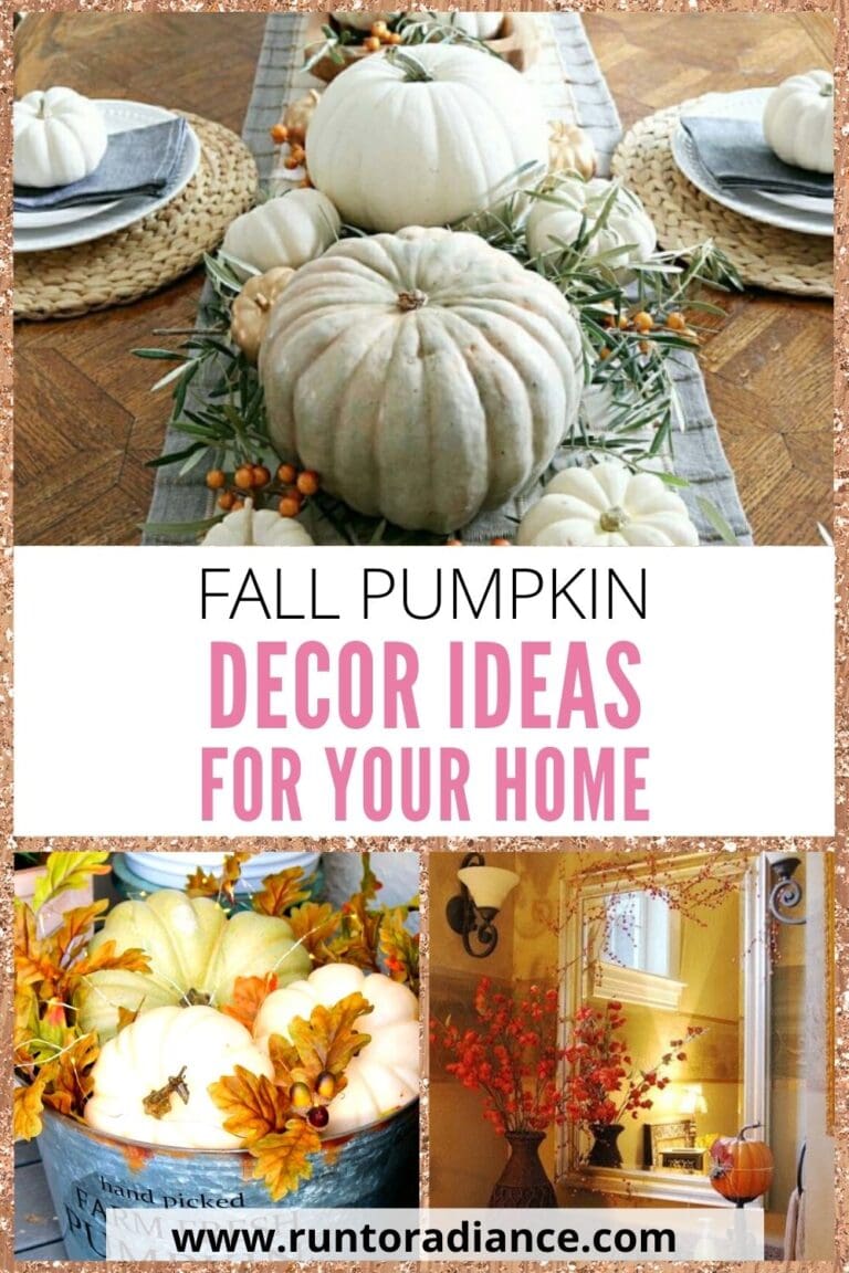 How To Use Fall Pumpkin Decor In Your Home This Season