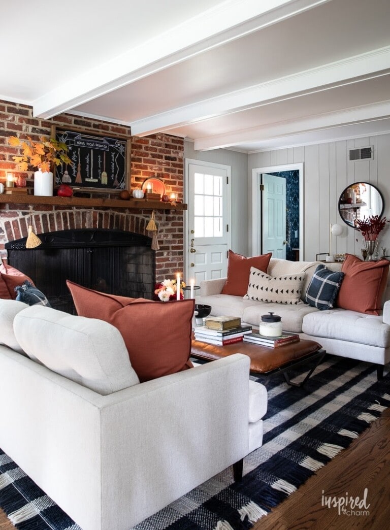 Fall Living Room Decor Ideas