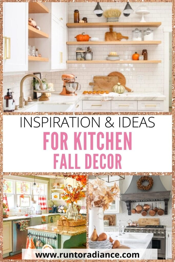 Kitchen Decor Inspiration for the Fall - Run To Radiance