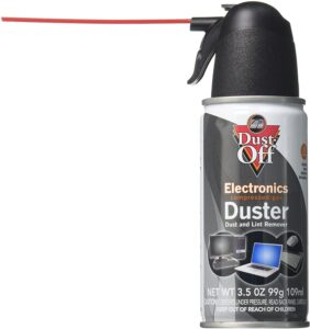 Can of spray to clean electronics. 