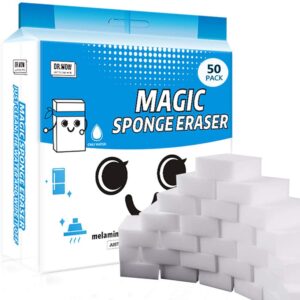 Box of sponges for cleaning. 
