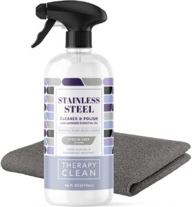 Stainless steel cleaner.