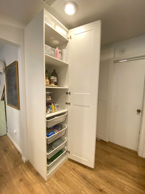 Kitchen Remodel Money-Saving Tip: Ikea Pantry Cabinet
