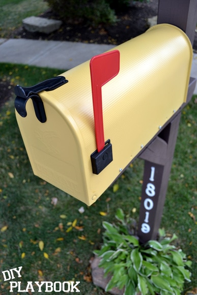 a mailbox makeover is one of our top curb appeal tips