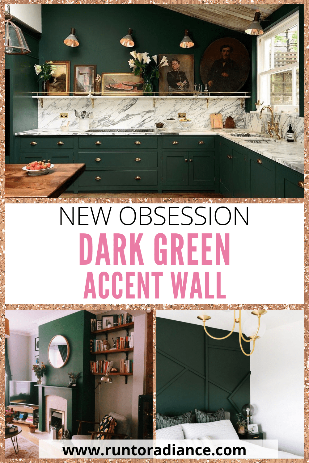 Green Accent Wall Your New Favorite Feature! Run To Radiance