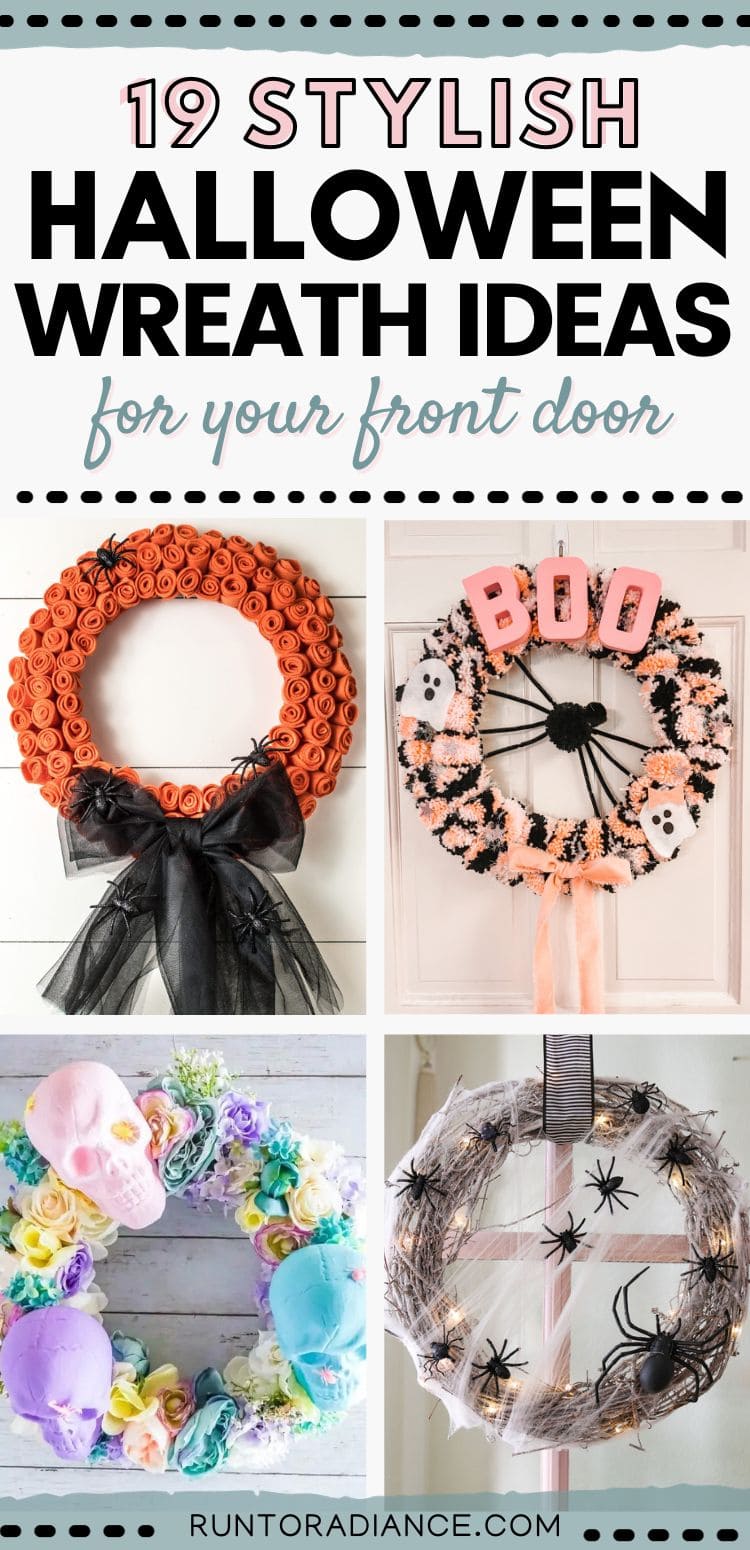 Cute and Creative Halloween Wreath Ideas Run To Radiance