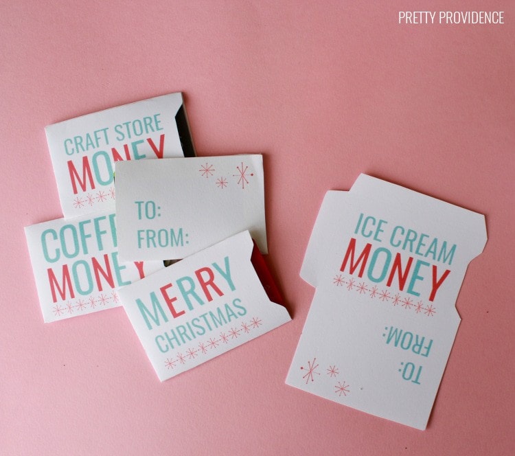 gift card sleeves