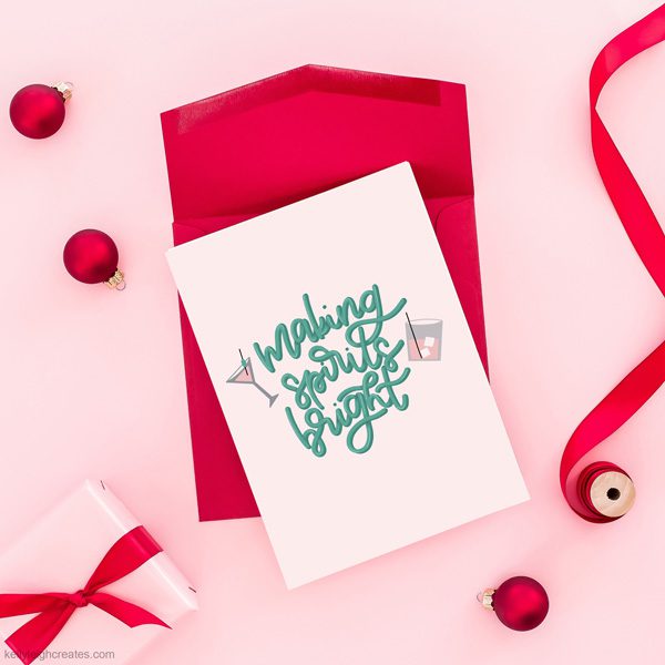 making spirits bright printable