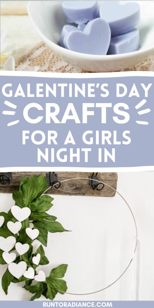 girls night in crafts pin