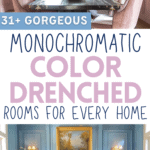 Pastel color drench rooms