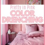 pink color drenching pinterest image
