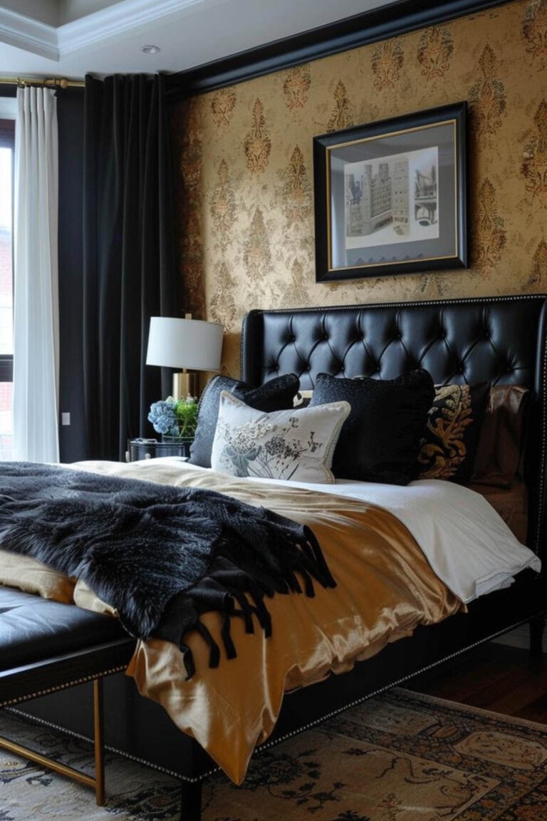 19+ Gorgeous Black Bedroom Ideas to Inspire Your Moody Side - Run To ...