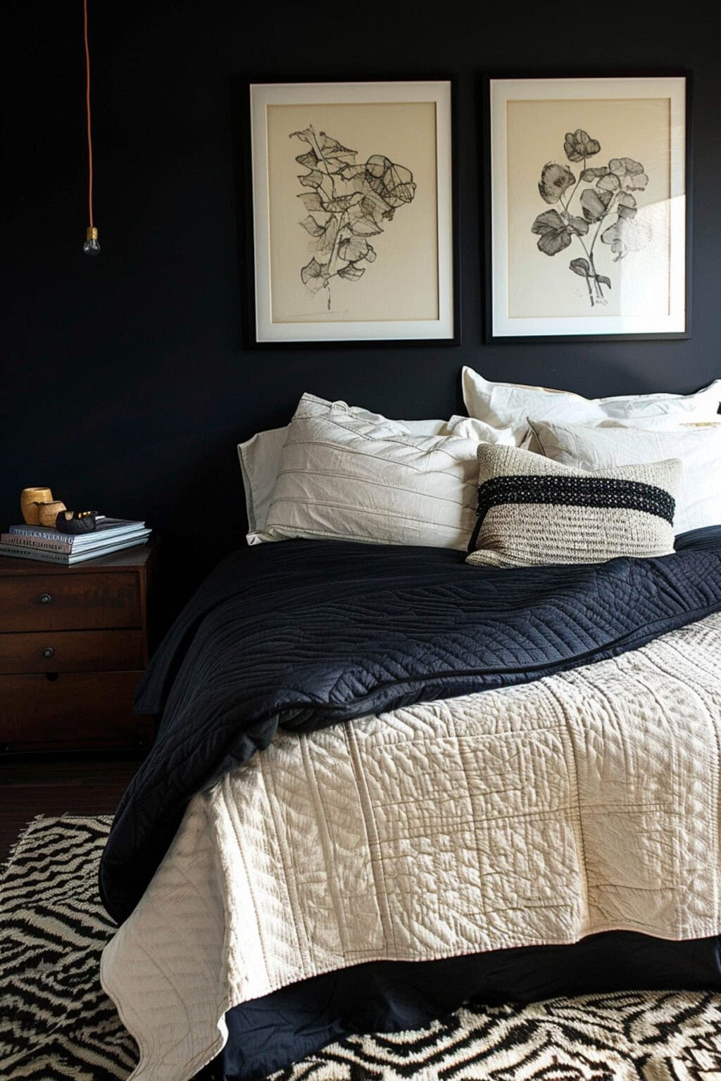 19+ Gorgeous Black Bedroom Ideas to Inspire Your Moody Side - Run To ...