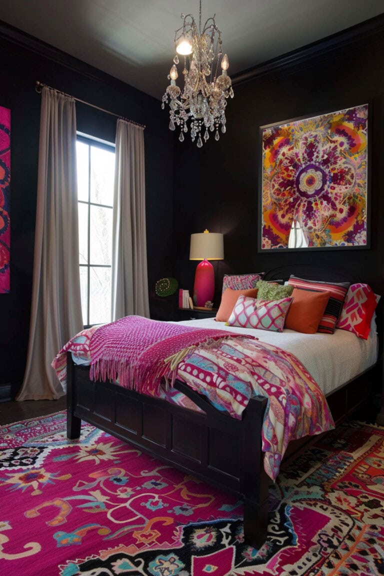 19+ Gorgeous Black Bedroom Ideas to Inspire Your Moody Side - Run To ...