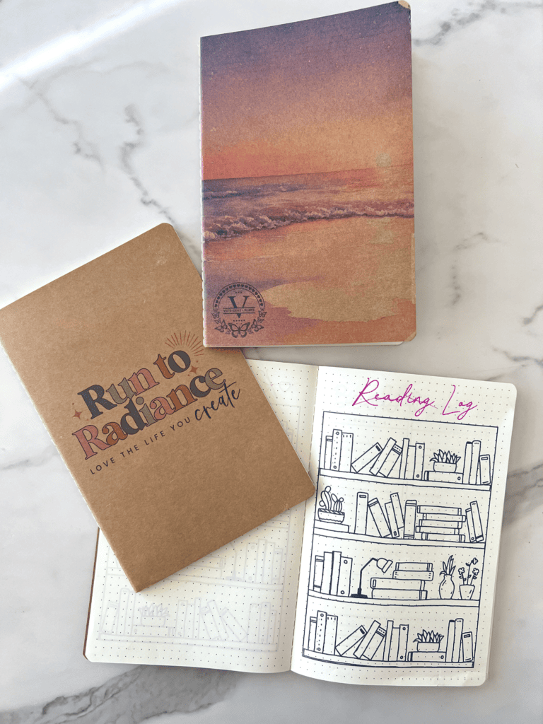 Notebooks printed on with the inkjet module from xtool