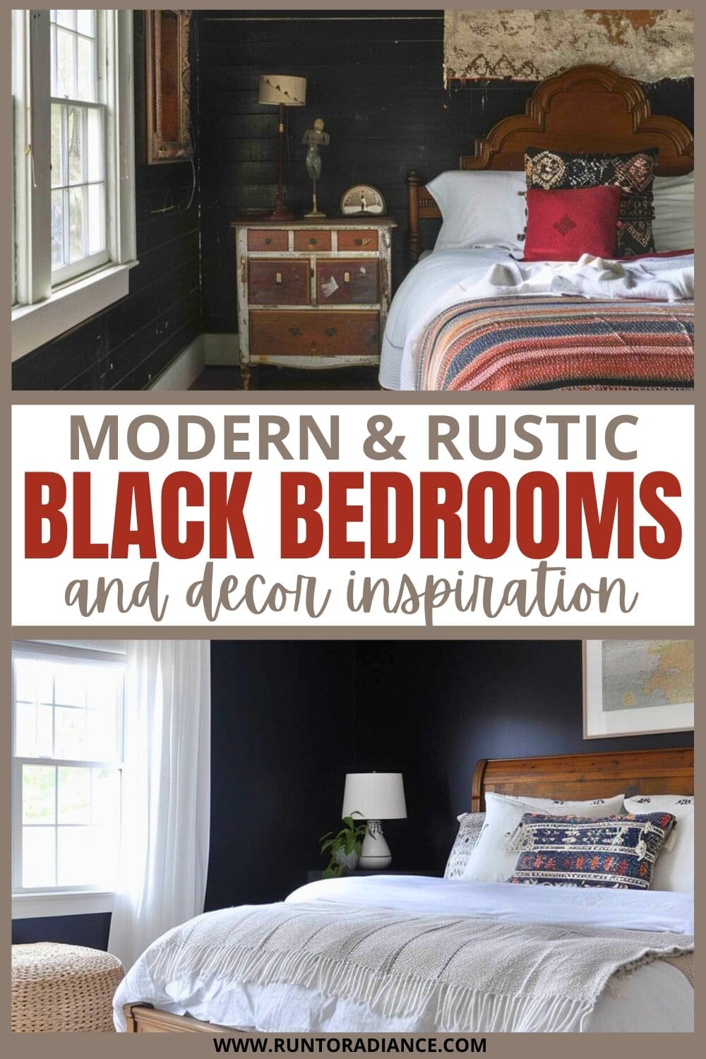 19+ Gorgeous Black Bedroom Ideas to Inspire Your Moody Side - Run To ...