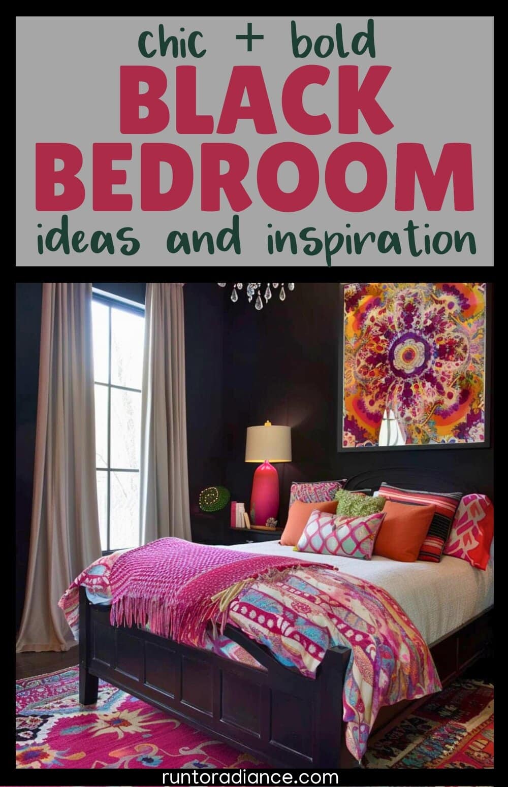 19+ Gorgeous Black Bedroom Ideas to Inspire Your Moody Side - Run To ...