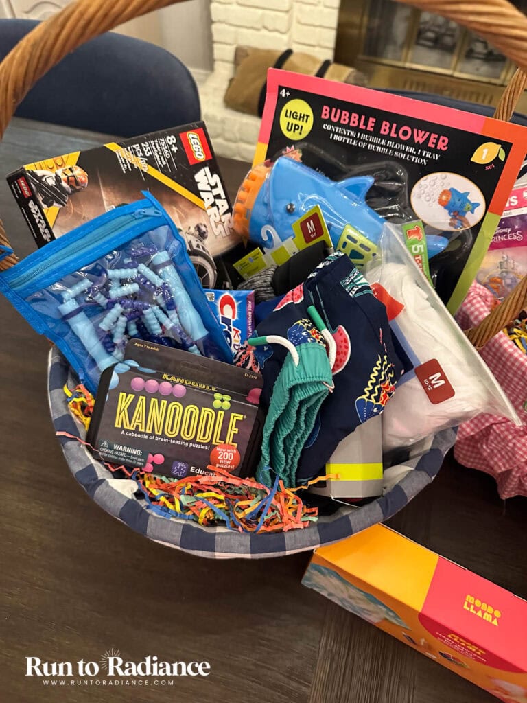 boys easter basket ideas