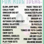 easter basket ideas for kids list graphic