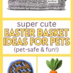 easter basket ideas for pets pin