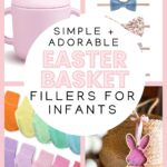 easter basket fillers for infants collage