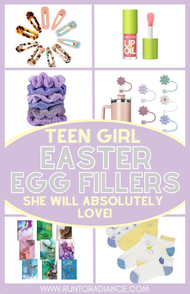 teen girl easter egg fillers collage