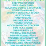 toddler easter basket ideas list